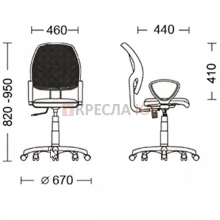 Офисное кресло Альфа II